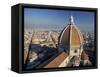 View from the Campanile of the Duomo (Cathedral) of Santa Maria Del Fiore, Florence, Tuscany, Italy-Robert Francis-Framed Stretched Canvas