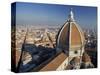 View from the Campanile of the Duomo (Cathedral) of Santa Maria Del Fiore, Florence, Tuscany, Italy-Robert Francis-Stretched Canvas