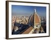 View from the Campanile of the Duomo (Cathedral) of Santa Maria Del Fiore, Florence, Tuscany, Italy-Robert Francis-Framed Photographic Print