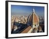 View from the Campanile of the Duomo (Cathedral) of Santa Maria Del Fiore, Florence, Tuscany, Italy-Robert Francis-Framed Photographic Print