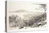 View from the Castle Hill, Looking Towards Monte Skopo, Zante, 1863-Edward Lear-Stretched Canvas