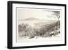 View from the Castle Hill, Looking Towards Monte Skopo, Zante, 1863-Edward Lear-Framed Giclee Print