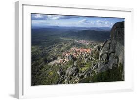 View from the Castle of the Medieval Village of Monsanto in the Municipality of Idanha-A-Nova-Alex Robinson-Framed Photographic Print