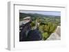 View from the Castle Ruin Drachenfels, Autumn, Palatinate Forest, Rhineland-Palatinate, Germany-Ronald Wittek-Framed Premium Photographic Print