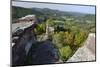 View from the Castle Ruin Drachenfels, Autumn, Palatinate Forest, Rhineland-Palatinate, Germany-Ronald Wittek-Mounted Premium Photographic Print