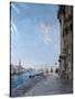 View from the Church of Madonna Della Salute, 1892-Emmanuel Lansyer-Stretched Canvas