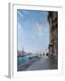View from the Church of Madonna Della Salute, 1892-Emmanuel Lansyer-Framed Giclee Print