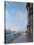 View from the Church of Madonna Della Salute, 1892-Emmanuel Lansyer-Stretched Canvas