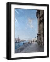 View from the Church of Madonna Della Salute, 1892-Emmanuel Lansyer-Framed Giclee Print