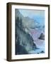 View From The Cliff 2-Marietta Cohen Art and Design-Framed Giclee Print