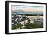 View from the Clock Tower, Bombay, India, Early 20th Century-null-Framed Giclee Print