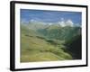 View from the Col De Vars, Near Barcelonnette, Haute-Alpes, French Alps, Provence, France, Europe-David Hughes-Framed Photographic Print