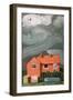 View from the Courtman Rd Allotment-Thomas MacGregor-Framed Giclee Print