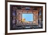 View from the courtyard of Public Building of Siena. Europe. Italy. Tuscany. Siena-ClickAlps-Framed Photographic Print