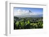 View from the Daraga Church over Mount Mayon Volcano, Legaspi, Southern Luzon, Philippines-Michael Runkel-Framed Photographic Print