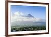 View from the Daraga Church over Volacano Mount Mayon, Legaspi, Southern Luzon, Philippines-Michael Runkel-Framed Photographic Print