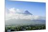 View from the Daraga Church over Volacano Mount Mayon, Legaspi, Southern Luzon, Philippines-Michael Runkel-Mounted Photographic Print