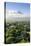 View from the Daraga Church over Volcano of Mount Mayon, Legaspi, Southern Luzon, Philippines-Michael Runkel-Stretched Canvas