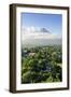 View from the Daraga Church over Volcano of Mount Mayon, Legaspi, Southern Luzon, Philippines-Michael Runkel-Framed Photographic Print