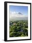 View from the Daraga Church over Volcano of Mount Mayon, Legaspi, Southern Luzon, Philippines-Michael Runkel-Framed Photographic Print