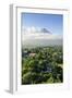 View from the Daraga Church over Volcano of Mount Mayon, Legaspi, Southern Luzon, Philippines-Michael Runkel-Framed Photographic Print