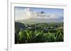 View from the Daraga Church to the Volcano of Mount Mayon, Legaspi, Southern Luzon, Philippines-Michael Runkel-Framed Photographic Print