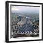 View from the Dome of St Peters in Rome, 17th Century-Gian Lorenzo Bernini-Framed Photographic Print