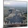 View from the Dome of St Peters in Rome, 17th Century-Gian Lorenzo Bernini-Mounted Photographic Print