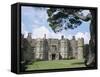 View from the East of Croft Castle, a National Trust Property, Herefordshire, England-David Hunter-Framed Stretched Canvas