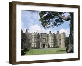 View from the East of Croft Castle, a National Trust Property, Herefordshire, England-David Hunter-Framed Photographic Print