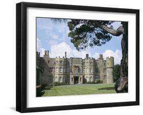 View from the East of Croft Castle, a National Trust Property, Herefordshire, England-David Hunter-Framed Photographic Print