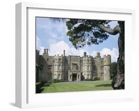 View from the East of Croft Castle, a National Trust Property, Herefordshire, England-David Hunter-Framed Photographic Print