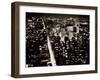 View from the Empire State Building at Night-null-Framed Premium Photographic Print