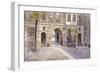 View from the Entrance of Staple Inn, London, 1882-John Crowther-Framed Giclee Print