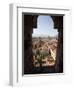 View from the Giunigi Tower, Lucca, Tuscany, Italy, Europe-Oliviero Olivieri-Framed Photographic Print