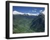 View from the Grossglockner Road, Hohe Tauren National Park Region, Austria, Europe-Gavin Hellier-Framed Photographic Print