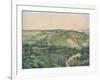 'View from the Hill, Fishpond', c1913-Lucien Pissaro-Framed Giclee Print