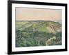 'View from the Hill, Fishpond', c1913-Lucien Pissaro-Framed Giclee Print