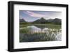 View from the Hirschbichl into the Defereggental, Hohe Tauern, Tyrol, Austria-Rainer Mirau-Framed Photographic Print