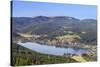 View from the Hochfirst Mountain to Titisee Lake and Feldberg Mountain-Markus Lange-Stretched Canvas