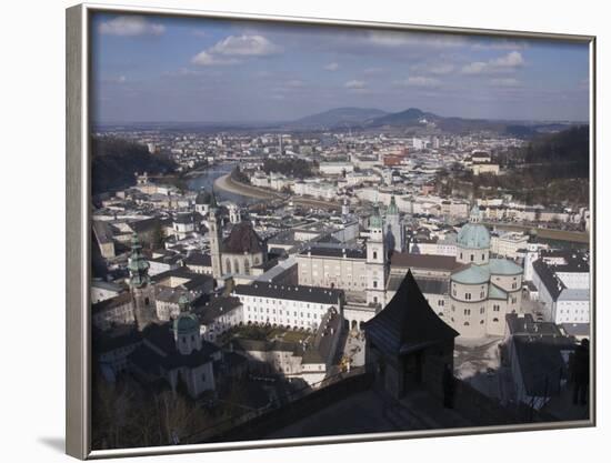 View from the Hohensalzburg Fortress, Salzburg, Austria, Europe-Robert Harding-Framed Photographic Print
