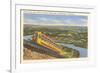 View from the Incline over Chattanooga, Tennessee-null-Framed Premium Giclee Print