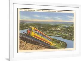 View from the Incline over Chattanooga, Tennessee-null-Framed Premium Giclee Print