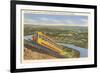 View from the Incline over Chattanooga, Tennessee-null-Framed Premium Giclee Print