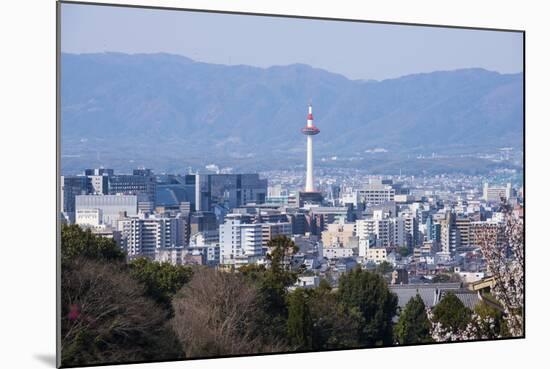 View from the Kiyomizu-Dera Buddhist Temple, Kyoto, Japan, Asia-Michael Runkel-Mounted Photographic Print