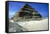 View from the Left of Step Pyramid of King Djoser (Zozer), Saqqara, Egypt, 3rd Dynasty, C2600 Bc-Imhotep-Framed Stretched Canvas