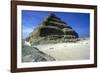 View from the Left of Step Pyramid of King Djoser (Zozer), Saqqara, Egypt, 3rd Dynasty, C2600 Bc-Imhotep-Framed Photographic Print