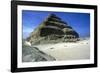 View from the Left of Step Pyramid of King Djoser (Zozer), Saqqara, Egypt, 3rd Dynasty, C2600 Bc-Imhotep-Framed Photographic Print