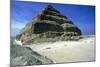 View from the Left of Step Pyramid of King Djoser (Zozer), Saqqara, Egypt, 3rd Dynasty, C2600 Bc-Imhotep-Mounted Photographic Print