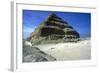 View from the Left of Step Pyramid of King Djoser (Zozer), Saqqara, Egypt, 3rd Dynasty, C2600 Bc-Imhotep-Framed Photographic Print